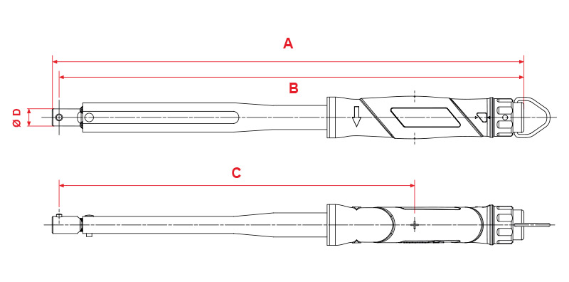 nortorque-spigot-tork-anahtari-cizimi